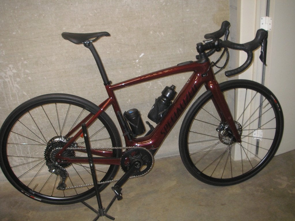 ELEKTRISCHE RACE FIETS, Ophalen, Zo goed als nieuw, Carbon