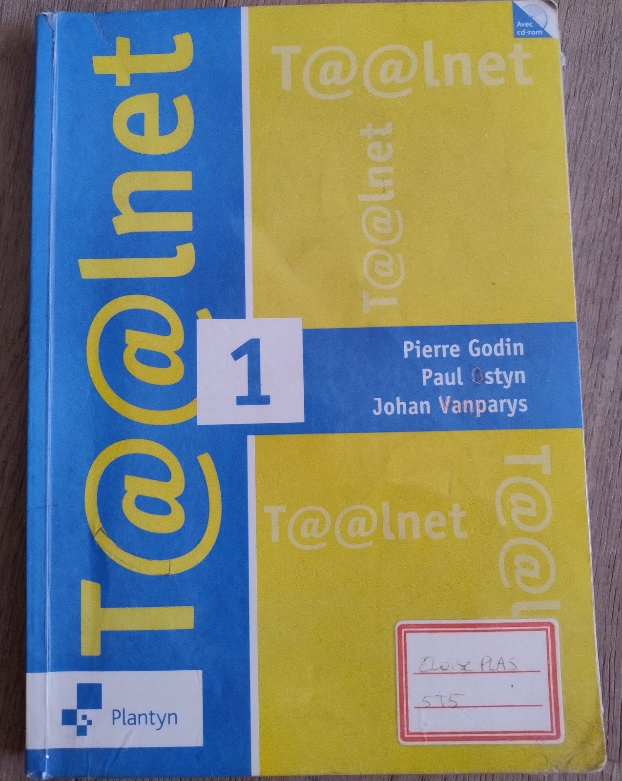 Taalnet 5 ème secondaire, Plantyn, Néerlandais, Comme neuf, Enlèvement
