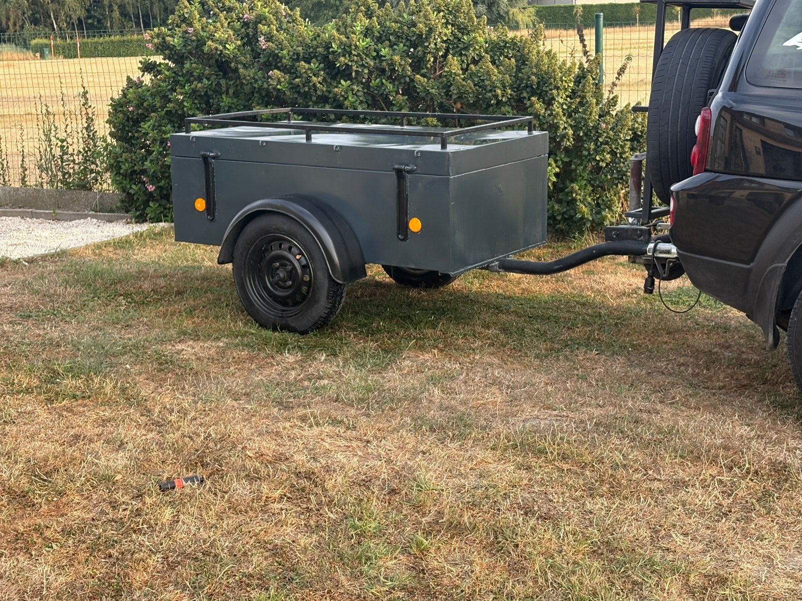 Bagage trailer, Ophalen