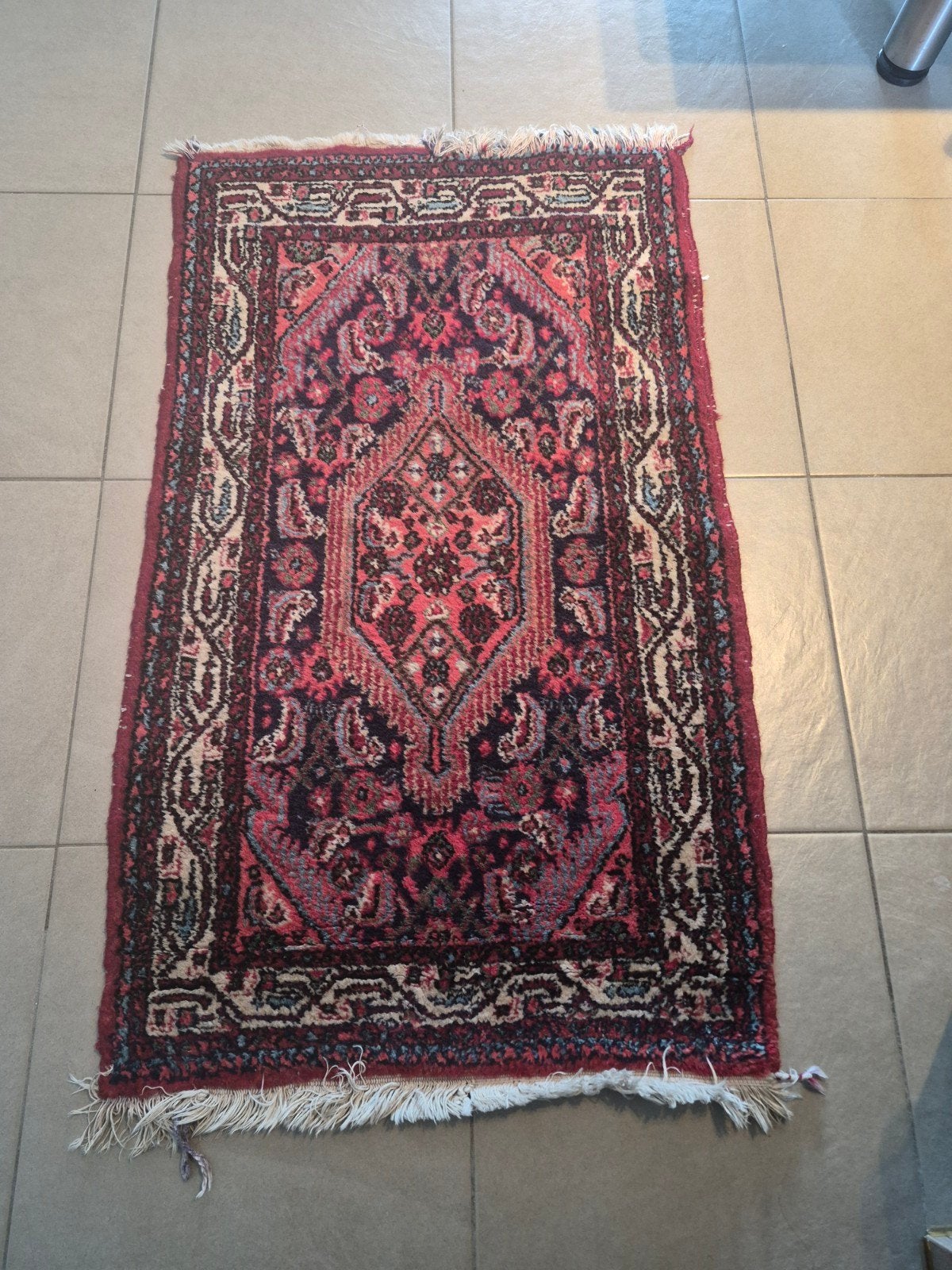 Perzisch tapijt, rood, Antiek en Kunst, Ophalen