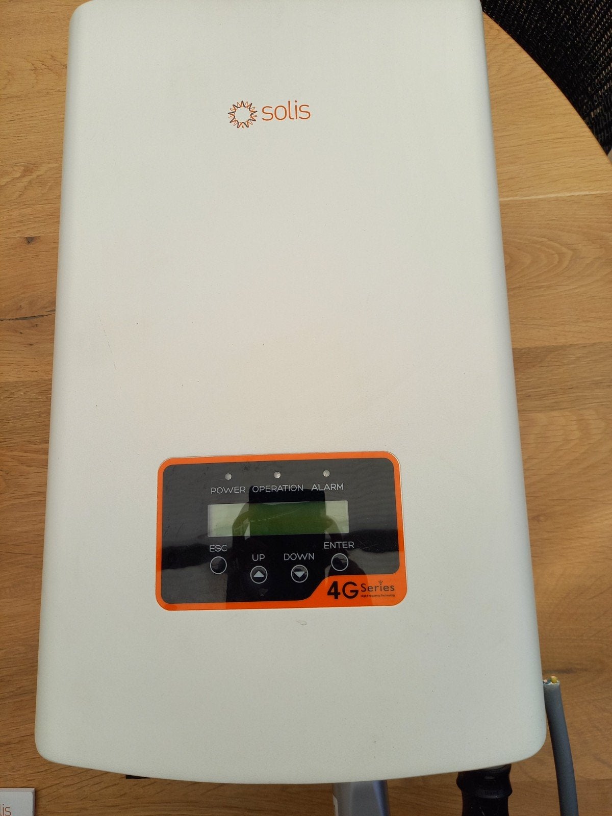 Solis Omvormer  ref zie foto´s, Doe-het-zelf en Bouw, Ophalen, Zo goed als nieuw