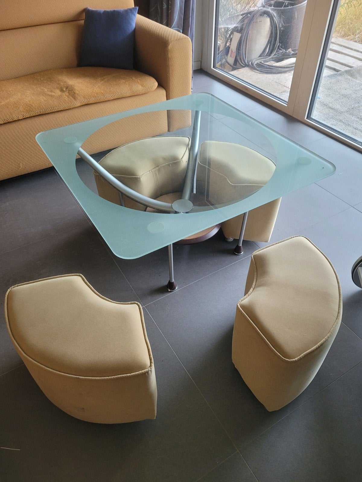 koffietafel, Ophalen, Glas