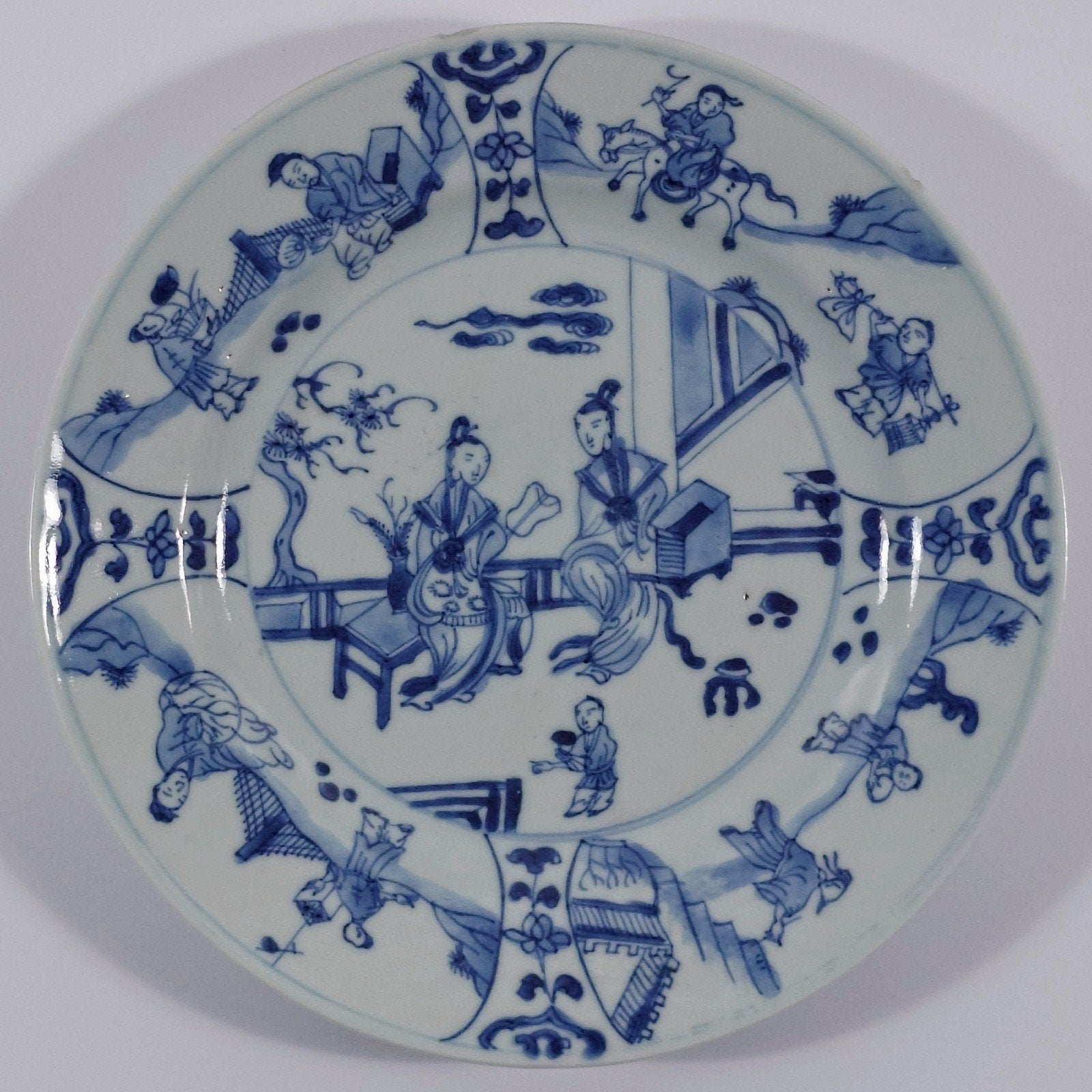 Chinees Kangxi bord, Ophalen of Verzenden