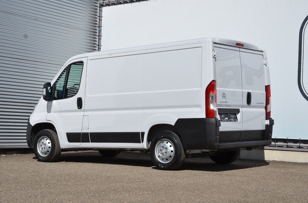 Citroën Jumper 2.2HDI- L1H1- Cruise- Airco- 15700+BTW, Stof, Euro 6, Citroën, Wit