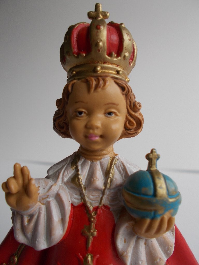 Beeldje van het Kindje Jezus van Praag Italy, Antiek en Kunst, Ophalen of Verzenden
