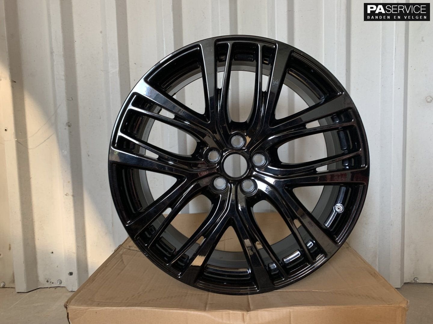4x Originele 20 inch Gloss Black Jaguar I Pace XE Velgen, Autos : Pièces & Accessoires, -, Utilisé, 20 pouces, -