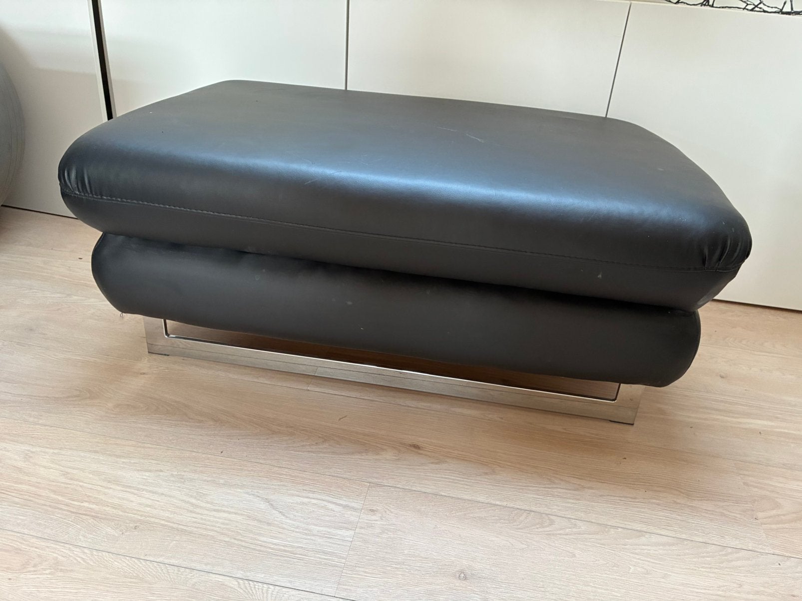 Dimensions du pouf : b65xl130xh40, Enlèvement, Utilisé, 30 à 120 cm, 30 à 200 cm