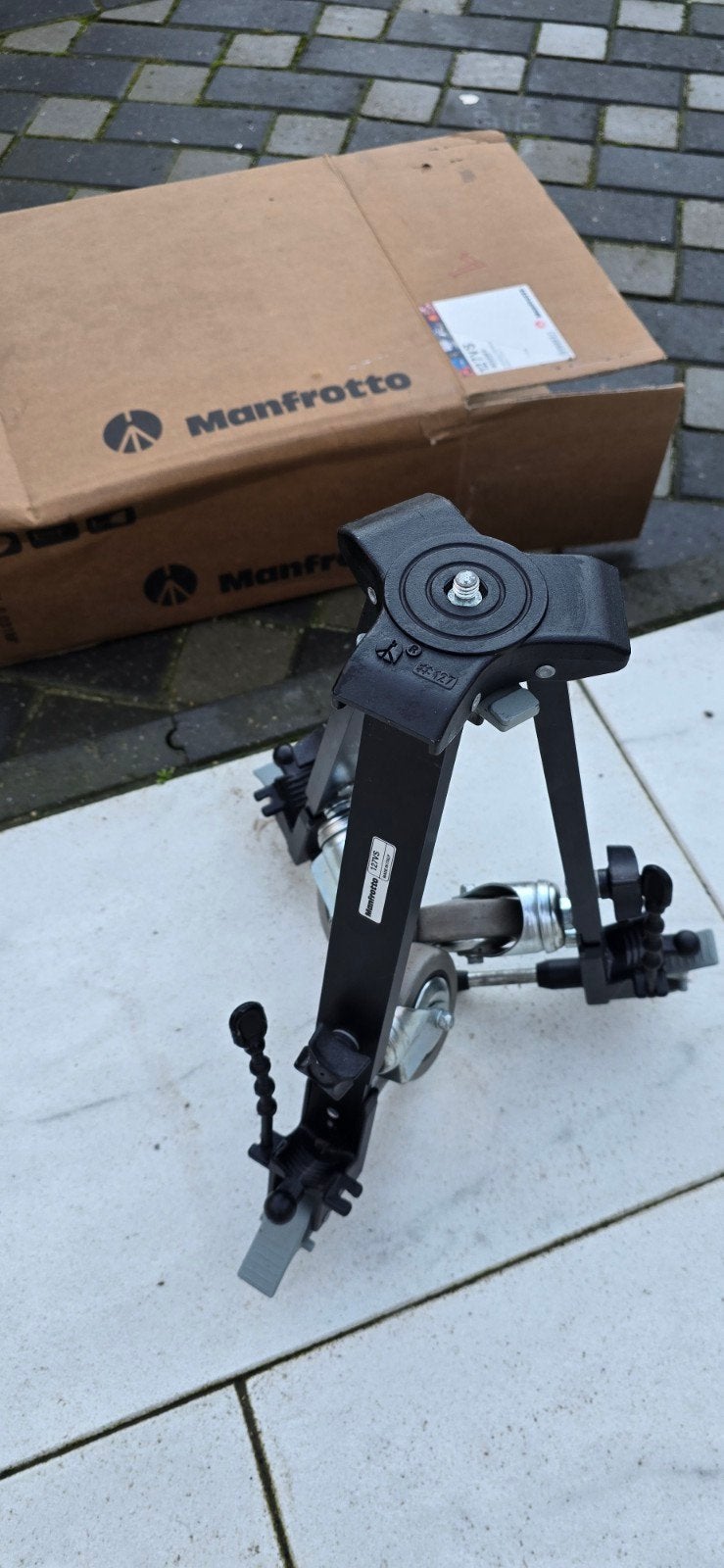 Dolly Manfrotto, Audio, Tv en Foto, Fotografie | Statieven en Balhoofden, Ophalen, Zo goed als nieuw, Overige typen, Manfrotto