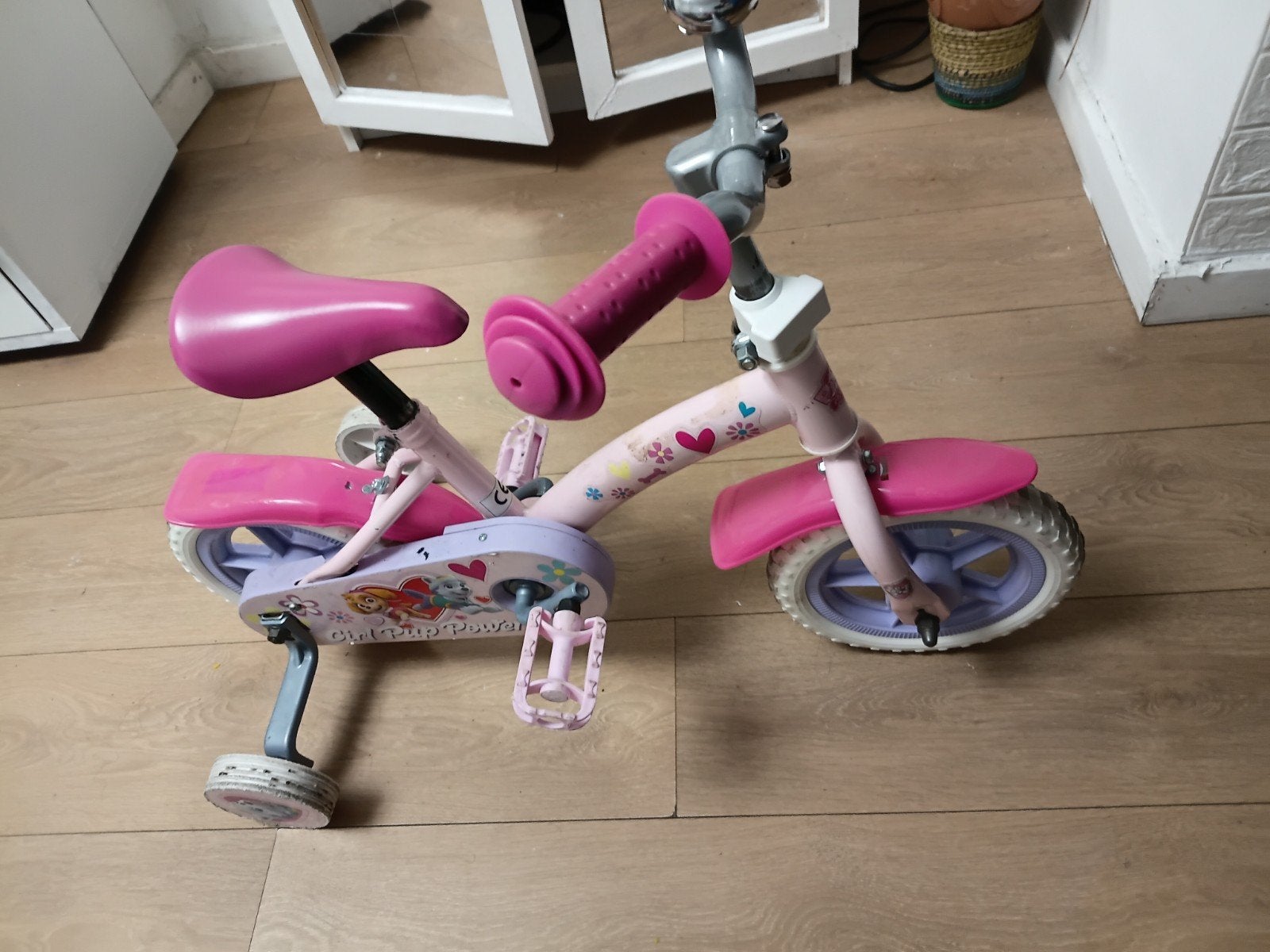Fietstochten voor kinderen/kinderen, Ophalen