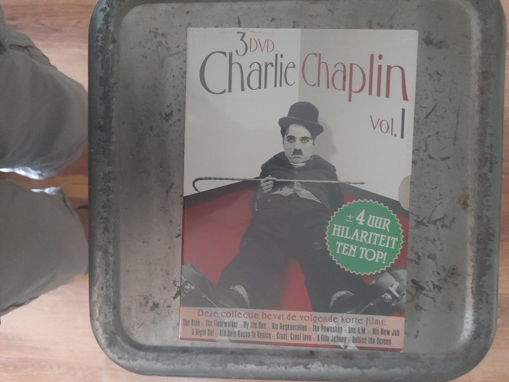 Charlie Chaplin box (3 DVD), Cd's en Dvd's, Verzenden, Alle leeftijden, Nieuw in verpakking, Boxset