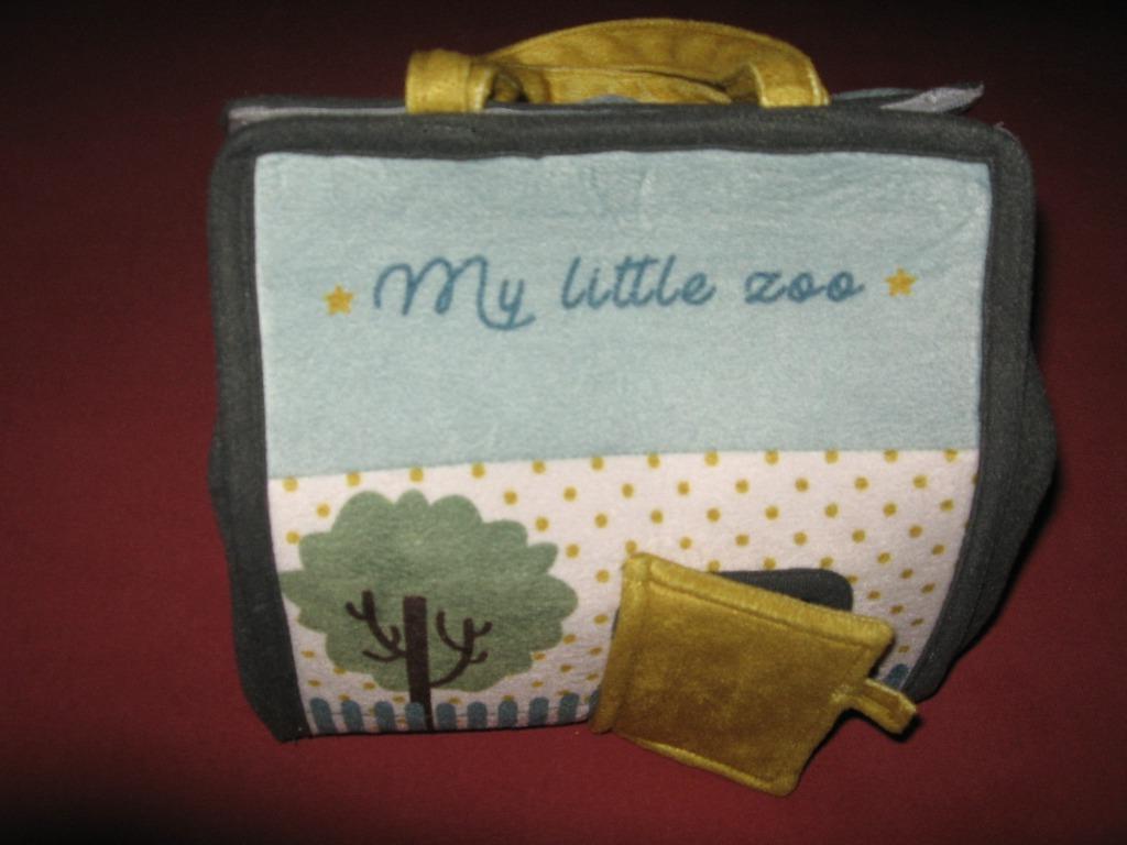 Tas 'My little zoo' met knuffels, Enlèvement, Comme neuf