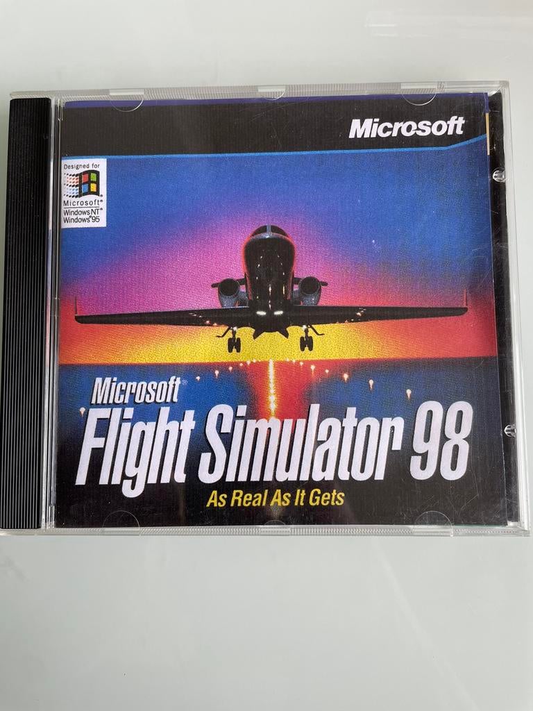 Flight Simulator 98 pc, Comme neuf