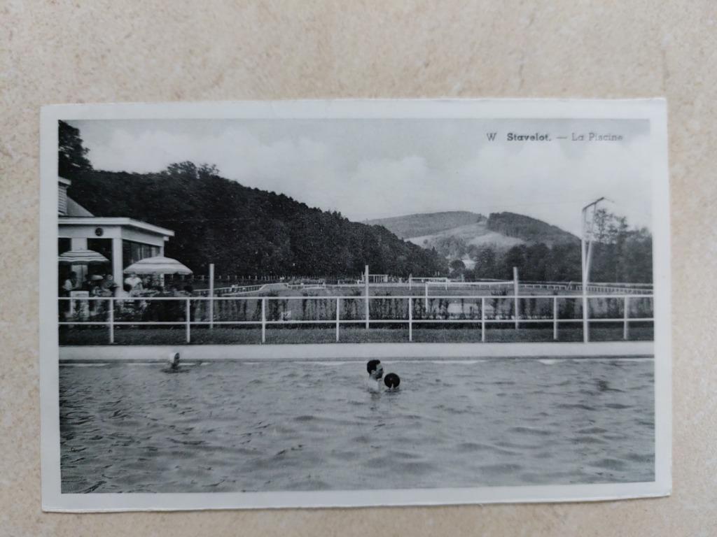 oude postkaart Stavelot, Collections, Envoi