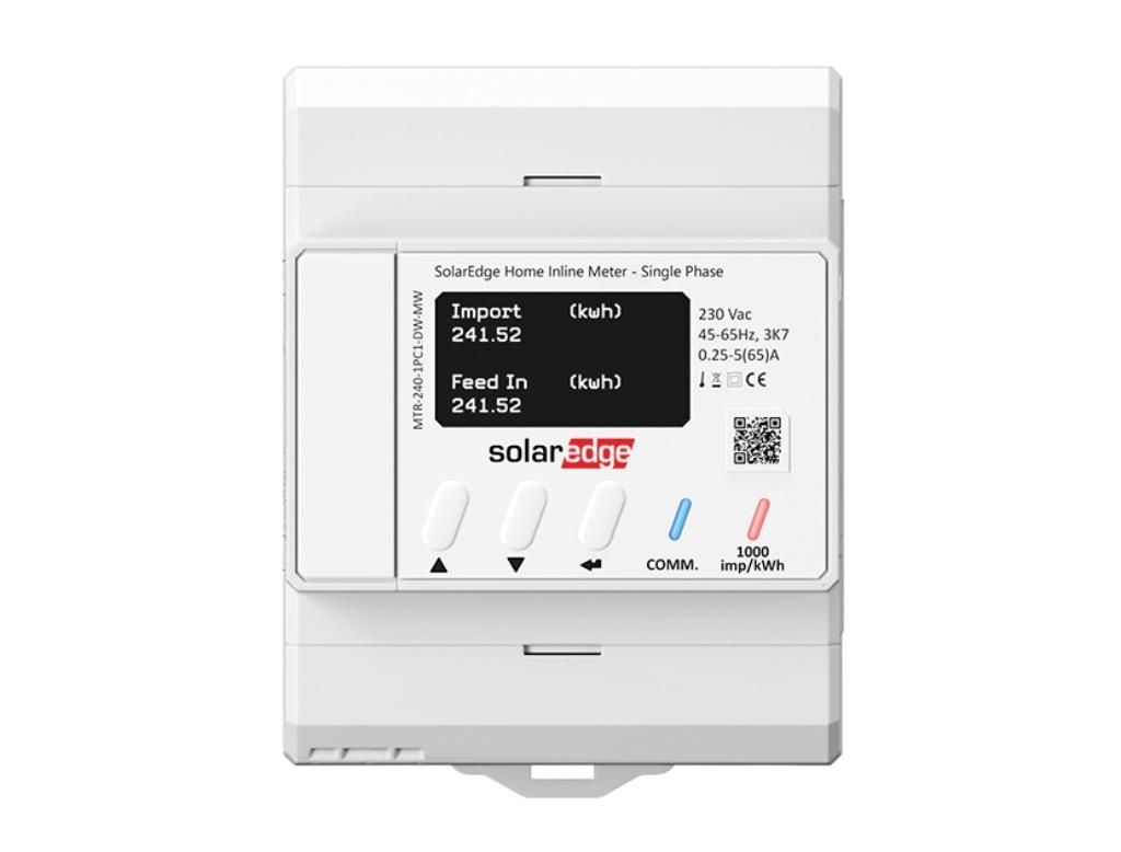 Compteur en ligne SolarEdge Home. Modbus, Enlèvement, Neuf