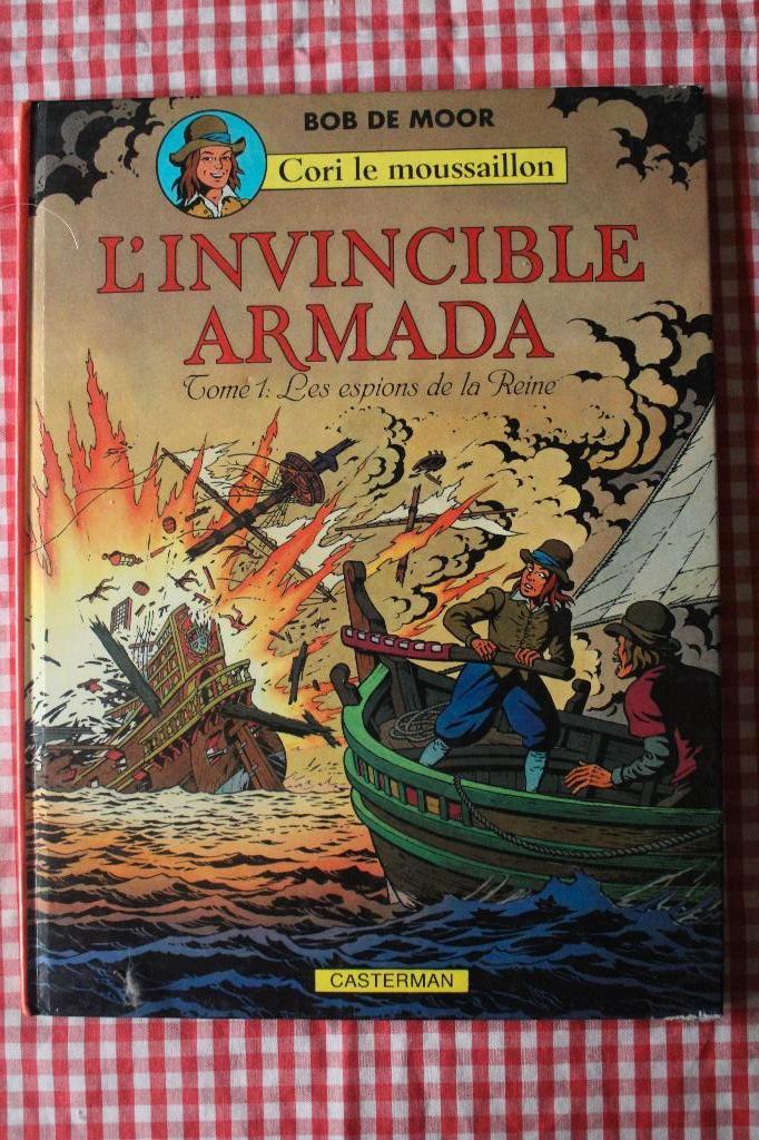 Cori le moussaillon -T1 L'invincible armada - EO - 1978, Gelezen, Eén stripboek, Ophalen of Verzenden, De Moor Bob