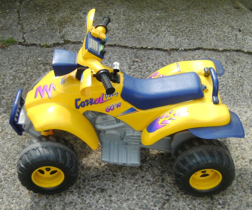 electrische quad voor de kleintjes, Ophalen