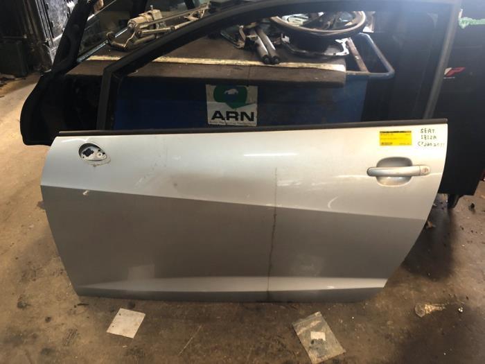 Portière 2portes gauche d'un Seat Ibiza (LS7Y), -, 3 mois de garantie, Utilisé, Porte