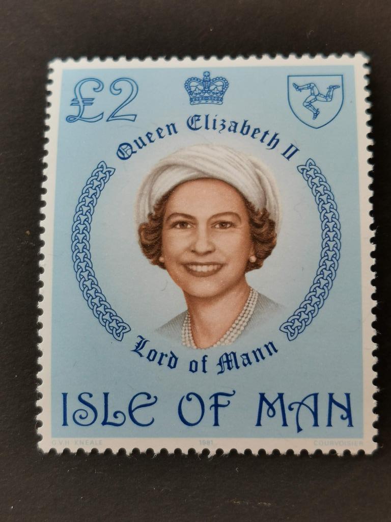 Île de Man 1981 - Reine Elisabeth II **, Enlèvement ou Envoi, Autres pays, Non oblitéré