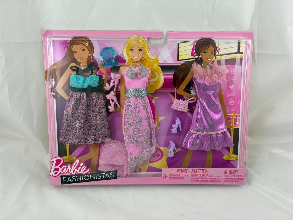 Barbie Fashionistas 3 Fashion Set Pink - Music Night Out, Ophalen of Verzenden, Nieuw, Barbie