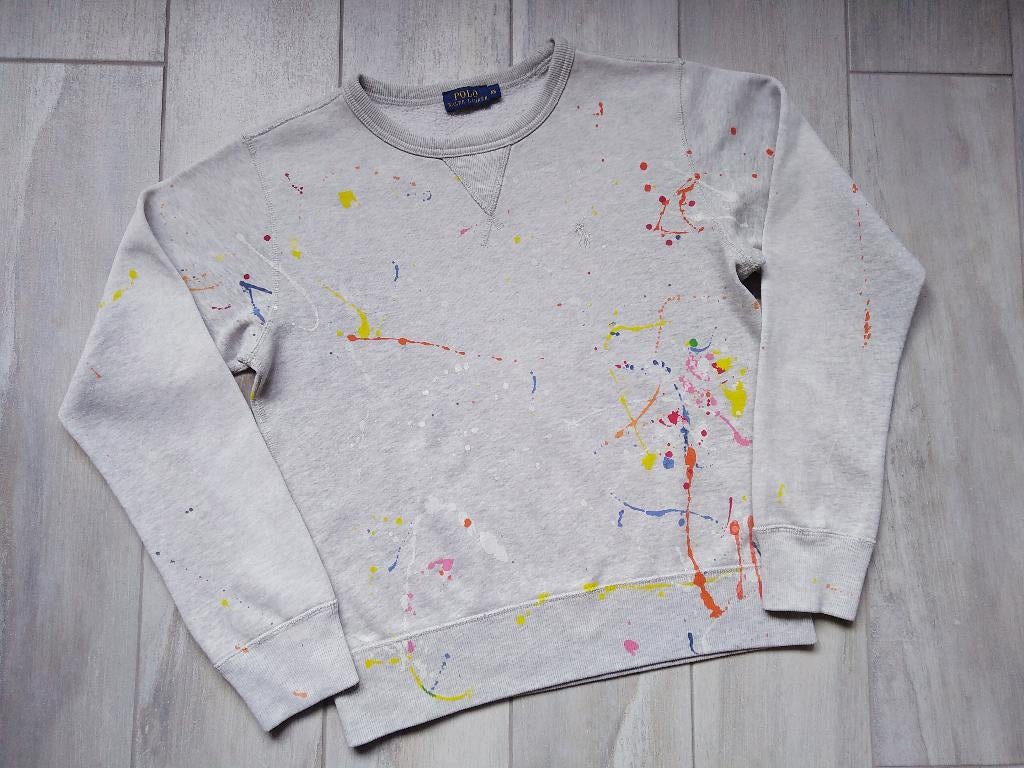 ✿ M176/XS - Trui Polo Ralph Lauren, Meisje, Trui of Vest, Ophalen of Verzenden, Zo goed als nieuw
