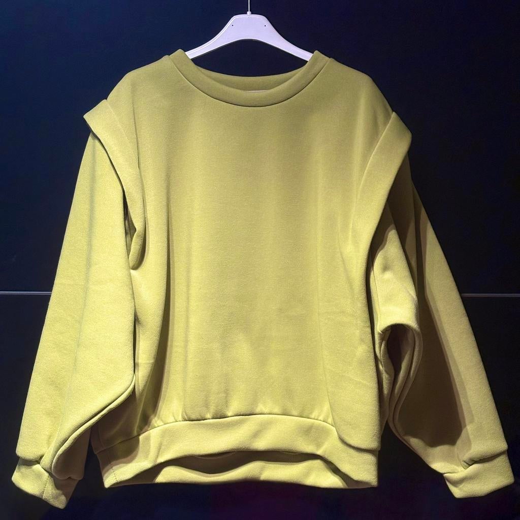 Nieuwe groene katoenen sweater van WAUW (TU)., Ophalen of Verzenden, Nieuw, Groen