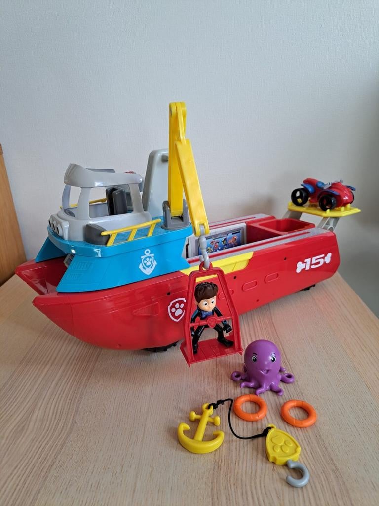 Paw Patrol set, Ophalen