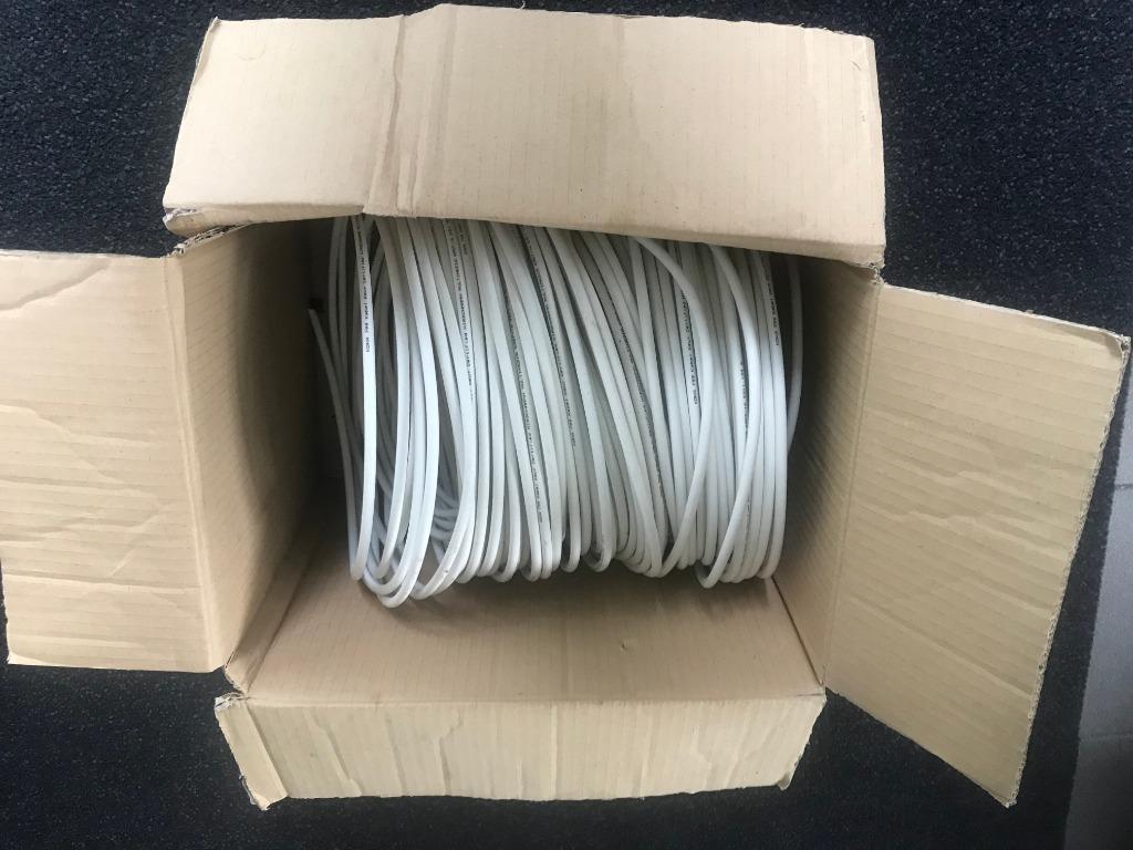 Te koop grote rol nieuwe coax kabel., Audio, Tv en Foto, Audiokabels en Televisiekabels, Ophalen of Verzenden, Nieuw, 10 meter of meer