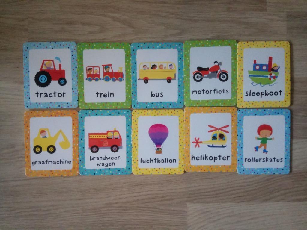 Baby's eerste woordjes voertuigen, Ophalen, Taal en Lezen