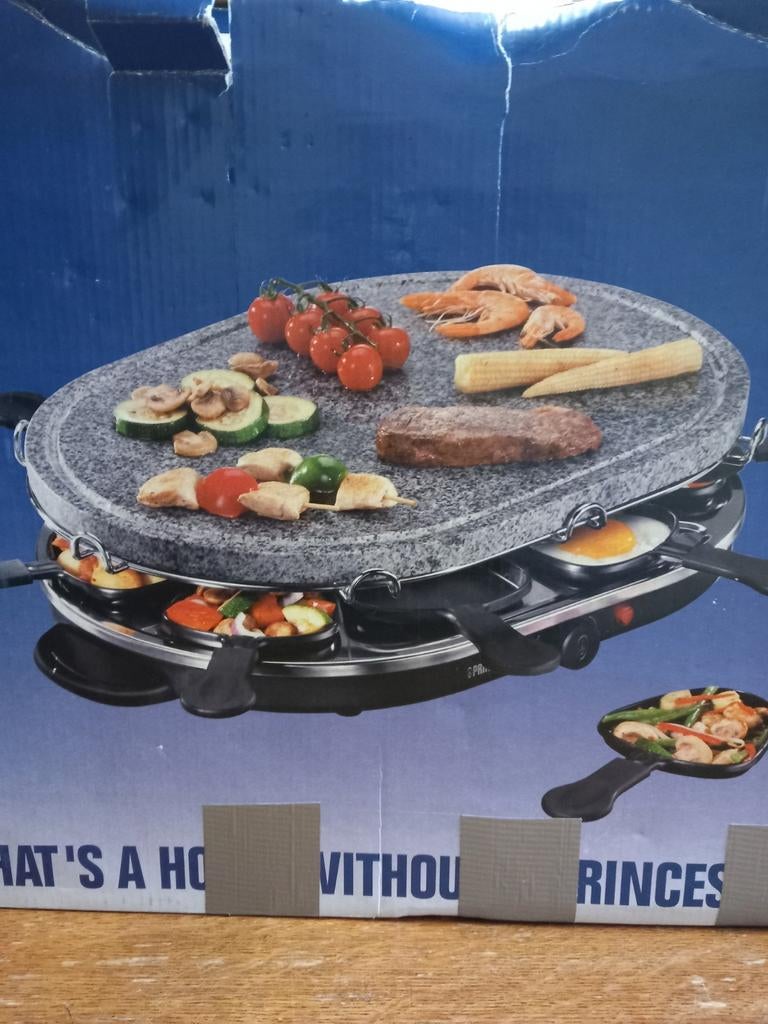 Steengrill/raclette/gourmet set., Ophalen