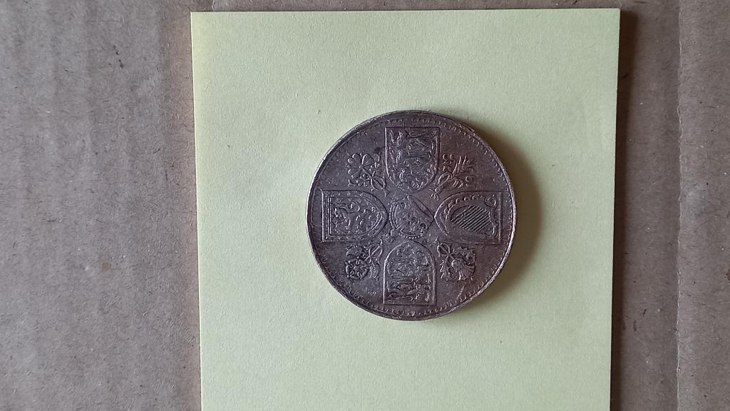 5 shillings 1953 « Couronnement d'Elizabeth II », Enlèvement ou Envoi, Autres pays, Monnaie en vrac