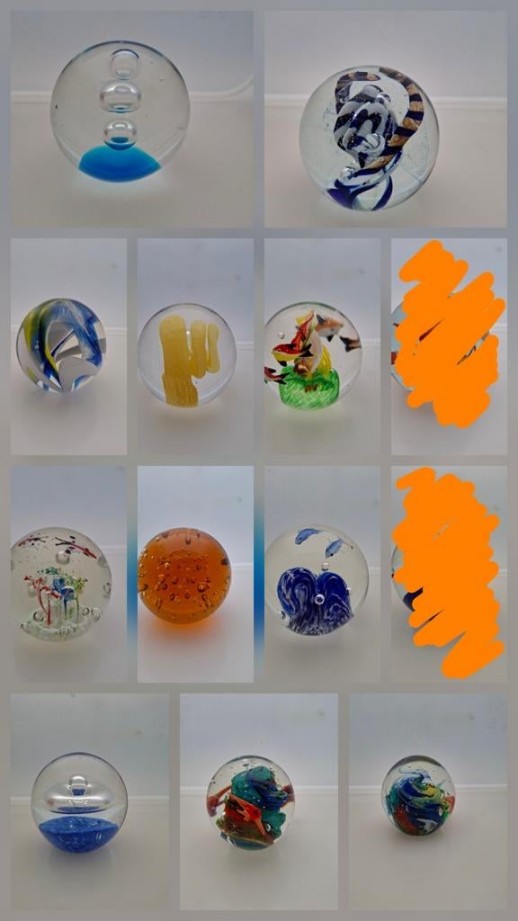 Boule presse-papier - différents modèles, Enlèvement ou Envoi