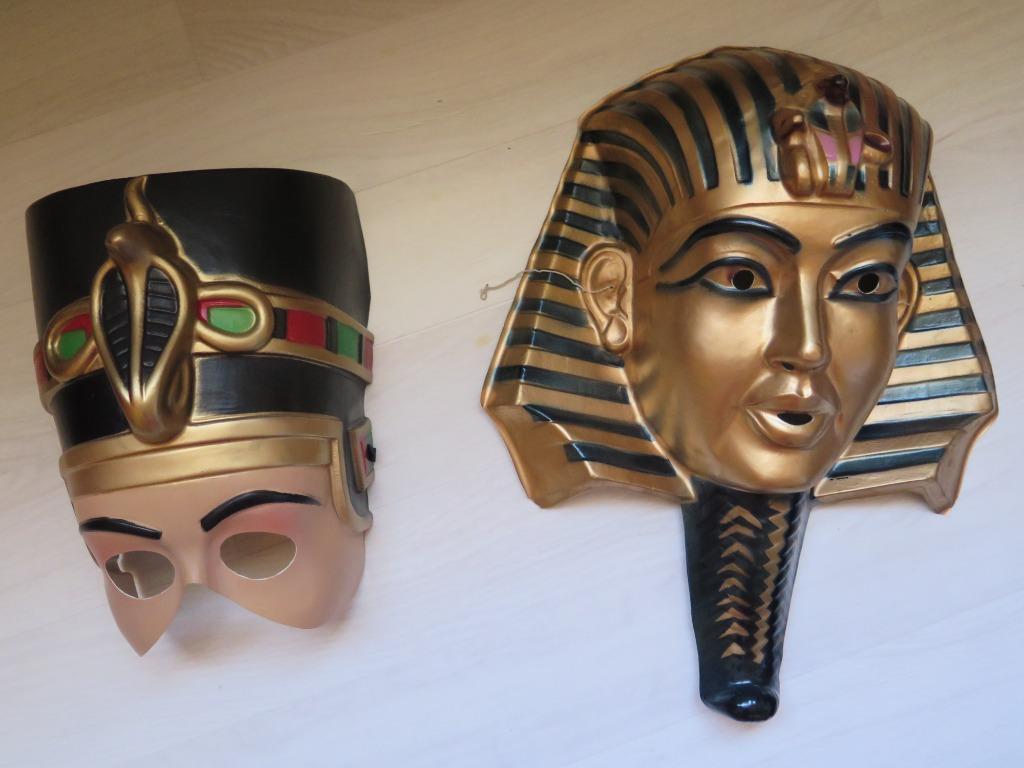 Egyptische karnaval maskers, Ophalen, Nieuw, Overige maten, Accessoires