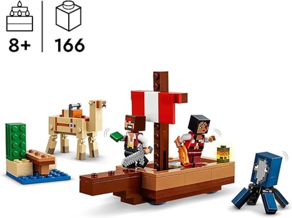LEGO Minecraft LIVRAISON RAPIDE ET GRATUITE, Envoi, Neuf, Ensemble complet, Lego
