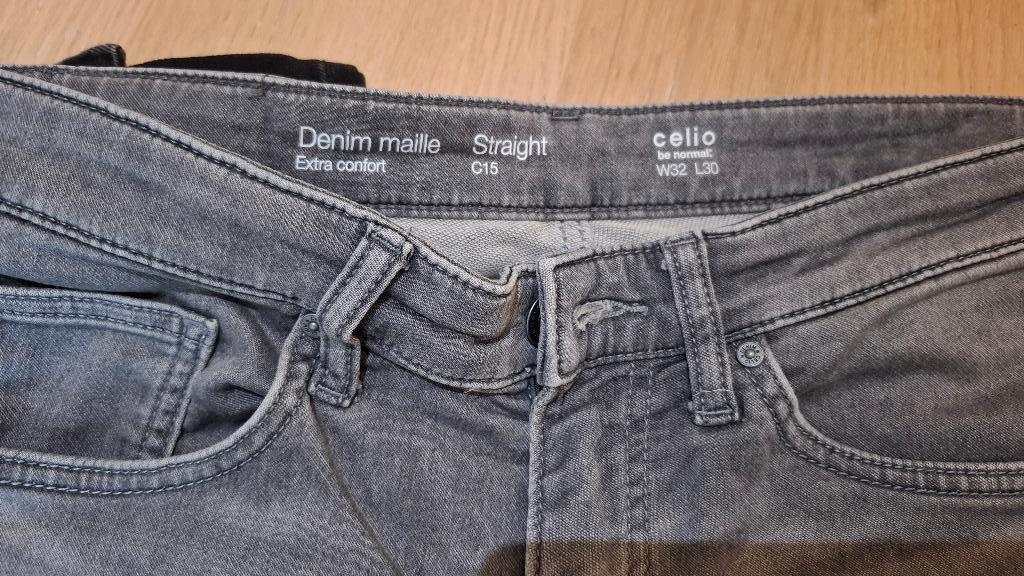 2 Jeans Celio gris et noir, Vêtements | Hommes, Jeans, Enlèvement, Gris, W32 (confection 46) ou plus petit, Célio