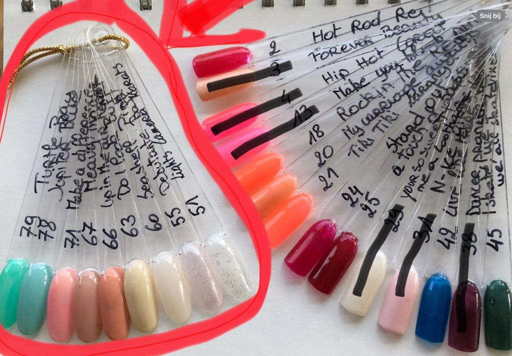 Gelish kleurtjes, Ophalen, Zo goed als nieuw