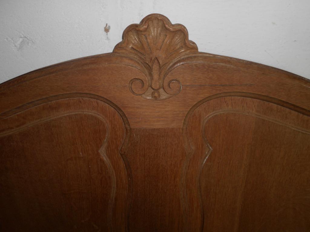 ancienne tete et pied de lit en chene, Enlèvement