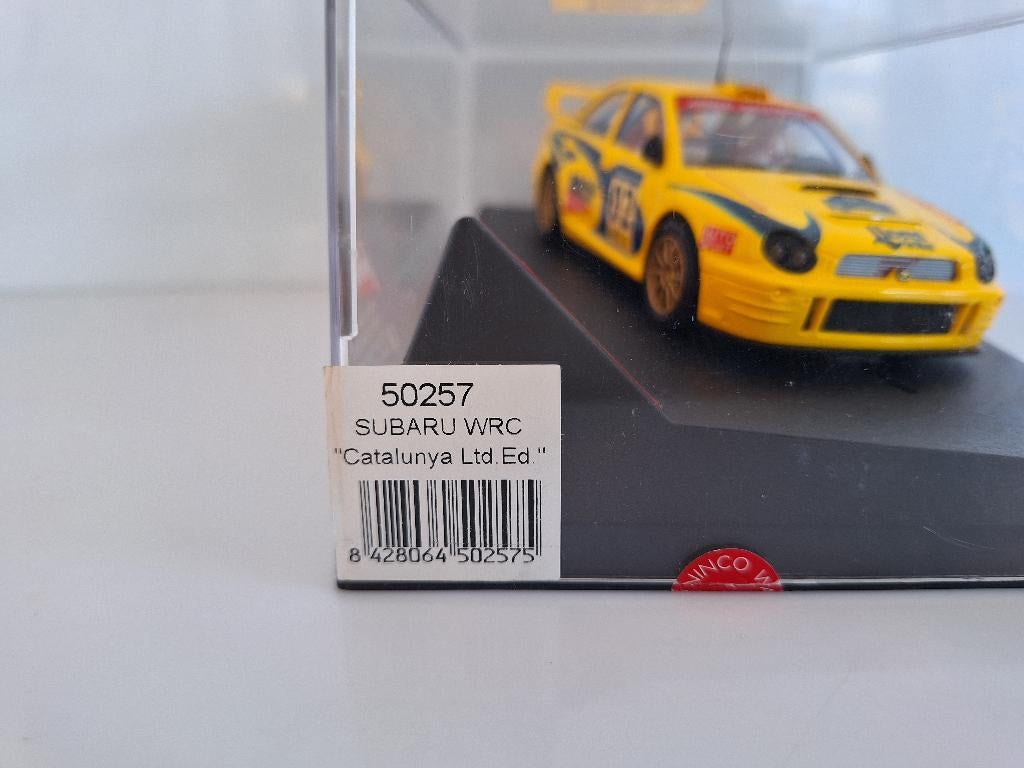 Ninco 50257 Subaru WRC 4 Wheel Drive "#2 Catalunya" Limited, Overige merken, Racebaan, Verzenden, Nieuw