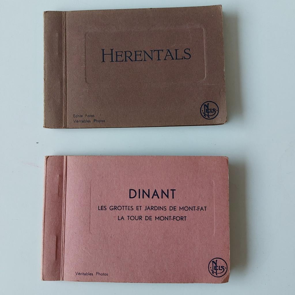 Oud boekje met oude foto's van Dinant en Herentals à 4€ stuk, Ophalen, Foto