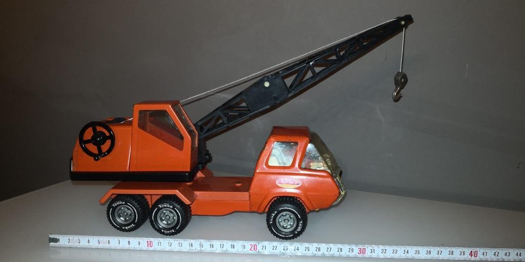 TONKA oranje kraanwagen, Ophalen of Verzenden