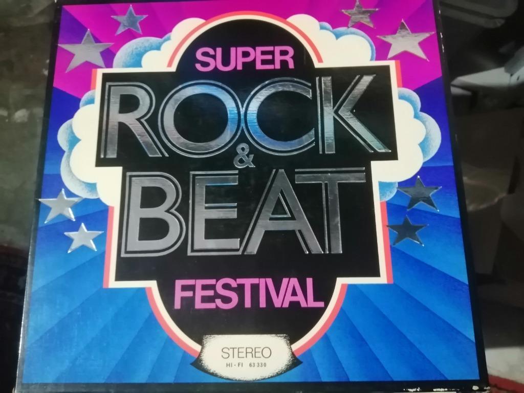 Elpee box Super rock & beat festival, Cd's en Dvd's, Vinyl | Rock, Ophalen of Verzenden