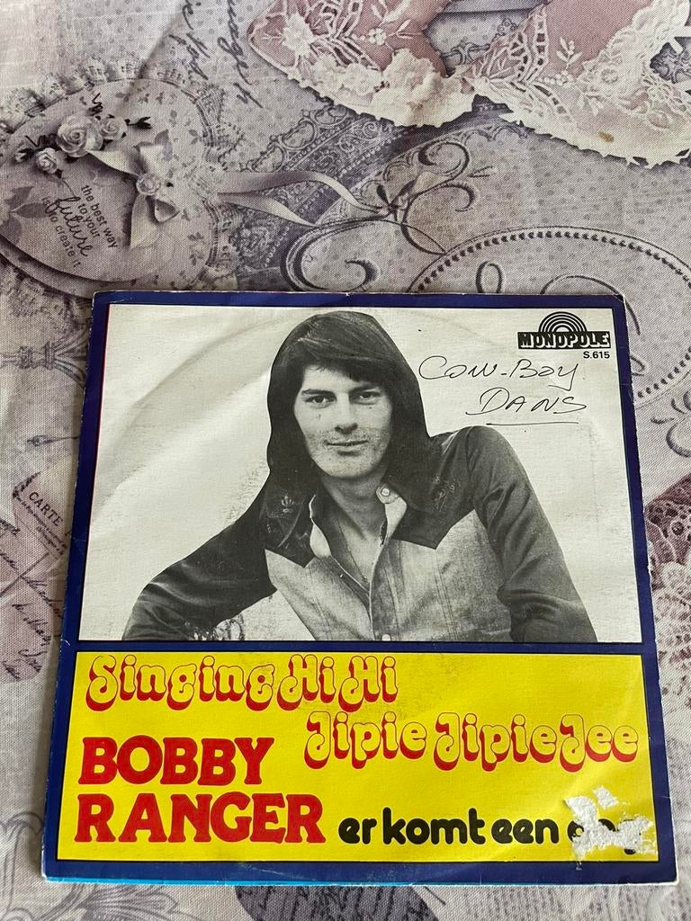 Bobby ranger - singing hi hi jipie jipie jee, Ophalen of Verzenden