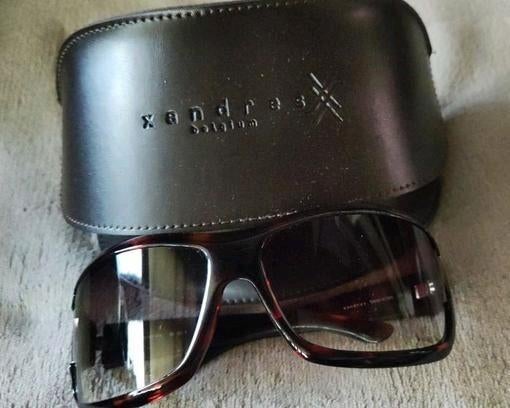 Xandres - eye wear - classic leopard, Overige merken, Zonnebril, Bruin, Nieuw