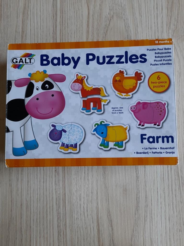 Eerste puzzel uit 2 stukken., Enlèvement