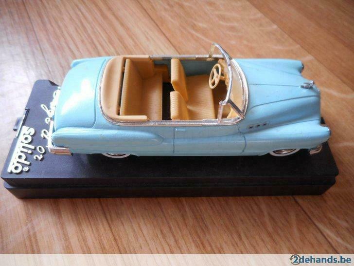 buick super 1950(age d'or solido), Hobby en Vrije tijd, Modelbouw | Auto's en Voertuigen, Ophalen of Verzenden, Nieuw, Auto