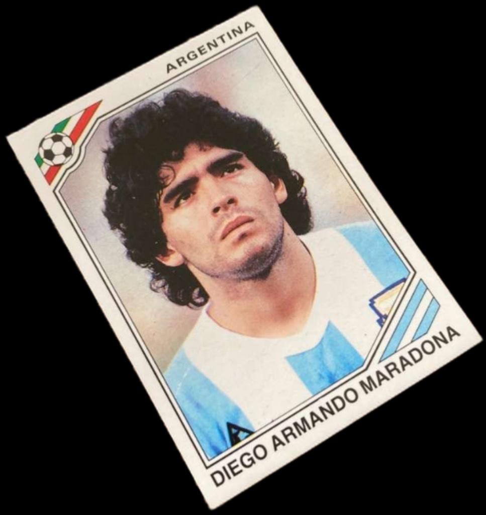 Panini World Cup Story Album Sticker 86 Diego Maradona # 171, Envoi, Neuf