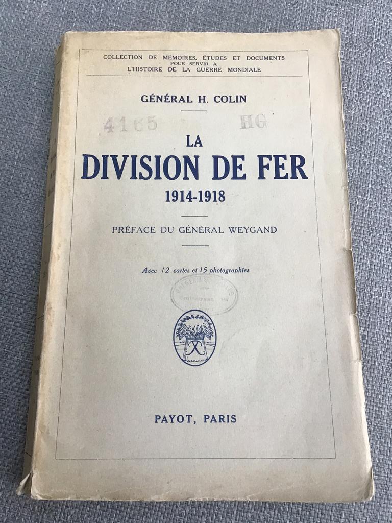 The Fer Division 1914-1918, Enlèvement ou Envoi, Comme neuf