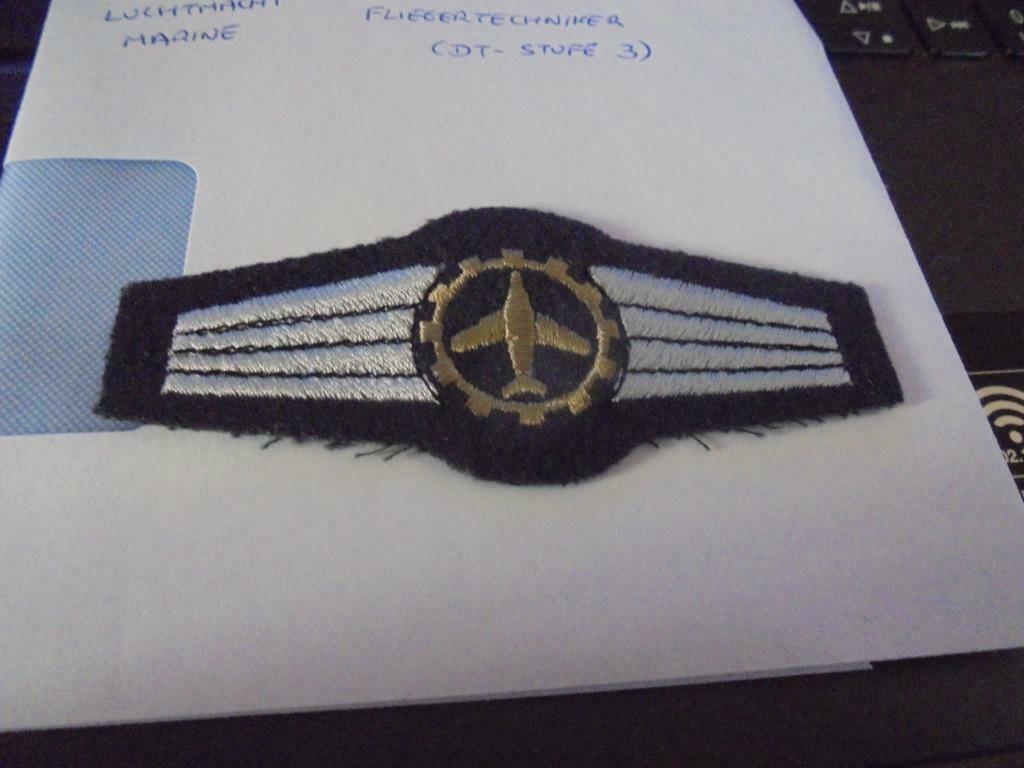 fliegertechniker stufe 3, Verzamelen, Ophalen of Verzenden, Luchtmacht, Embleem of Badge