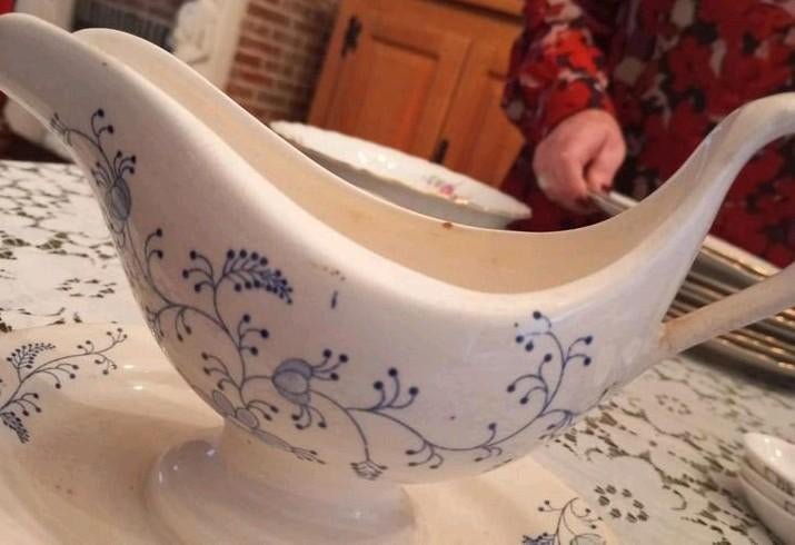 Vintage sauspan, perfecte staat , Delft, Ophalen of Verzenden