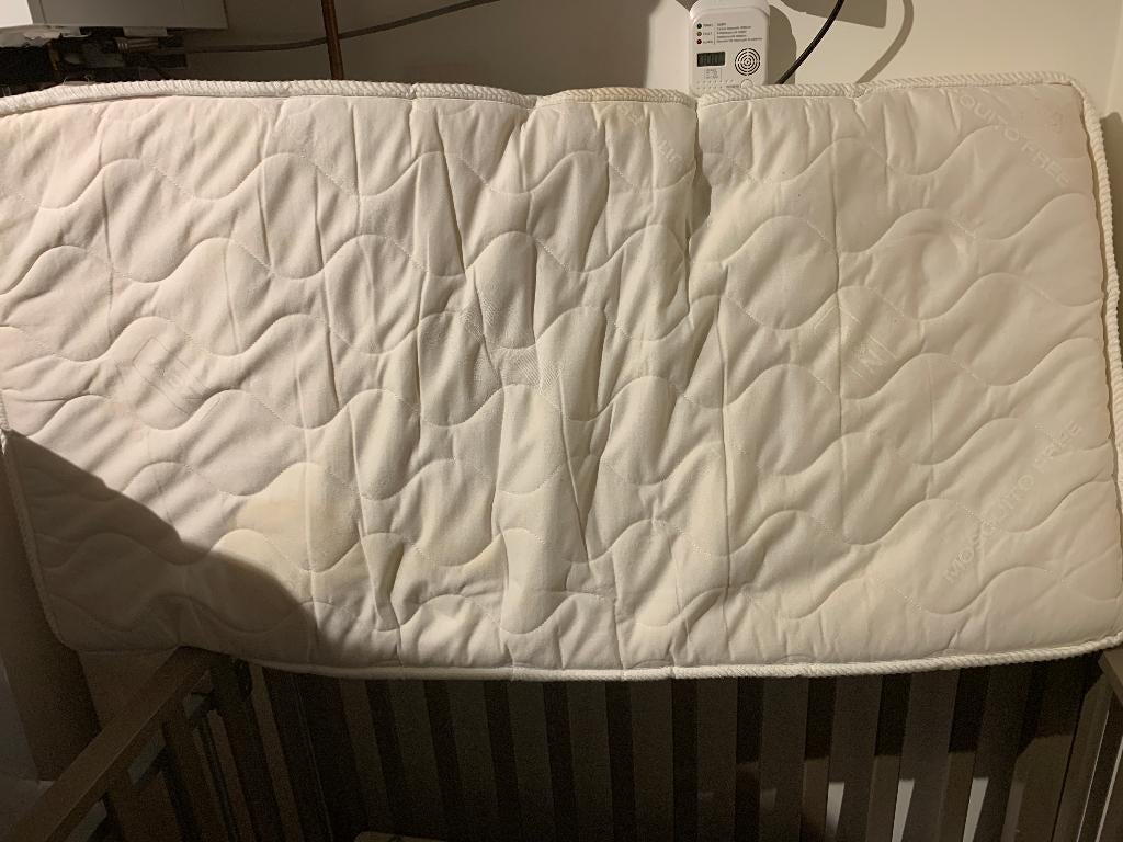Matras babybed 60x120cm, Matelas, Moins de 70 cm, Enlèvement, Utilisé