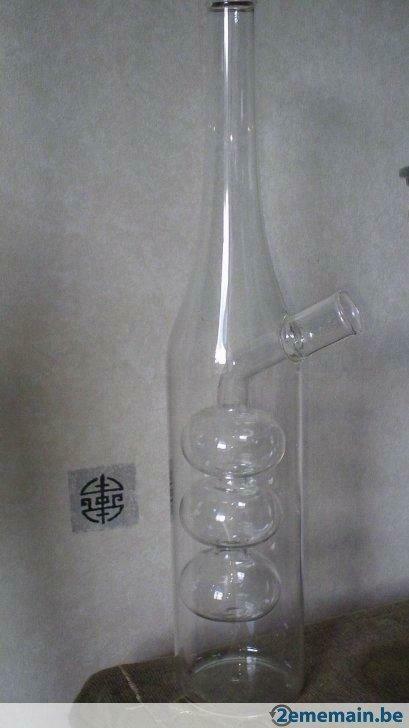 vase, Maison & Meubles, Enlèvement ou Envoi, Utilisé, Verre